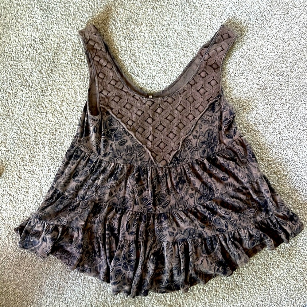 Freepeople Tiered Tank Top